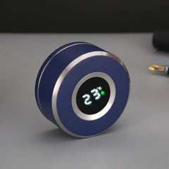 Stainless Steel Water Bottle with Digital Temperature Vacuum Insulated Water Bottle, Large Capacity, Outdoor Portable Sports Water Bottle With Rope Handle (Random Color) - 1000ml