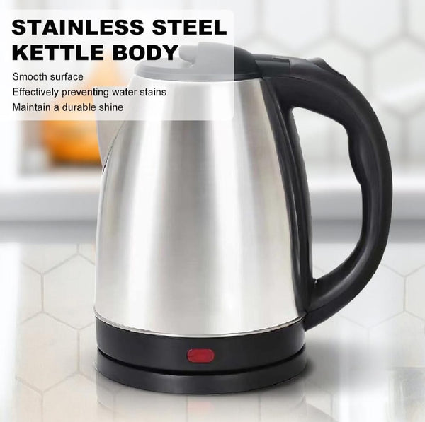 Electric Kettle – 1500W Fast Boil, 360° Base