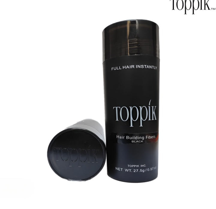 Toppik Hair Builiding Fiber ( 27.5g ) – Toppik Hair Comb – Toppik Spray Applicator – Toppik Hold Spray-Dark Brown