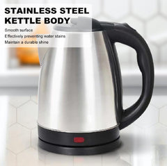 Electric Kettle – 1500W Fast Boil, 360° Base