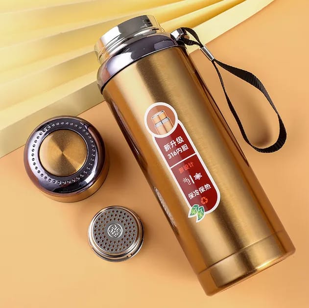 Stainless Steel Bottle Hot & Cold Vacuum Flask Bottle Thermal Flask Water Bottle Thermos Cup for Coffee, Tea and Cold Drinks Hold Hot and cold up to 12 Hours-800ML 316 Stainless Steel Bottle