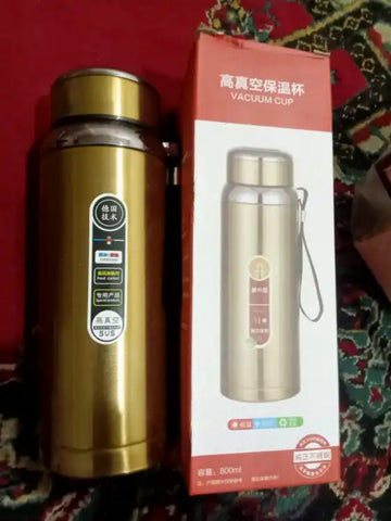 Stainless Steel Bottle Hot & Cold Vacuum Flask Bottle Thermal Flask Water Bottle Thermos Cup for Coffee, Tea and Cold Drinks Hold Hot and cold up to 12 Hours-800ML 316 Stainless Steel Bottle