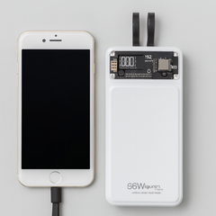 66W 20000mAh Power Bank With LED Display | Super Fast Charging Portable Power Bank With Dual USB Output And Safety Protection